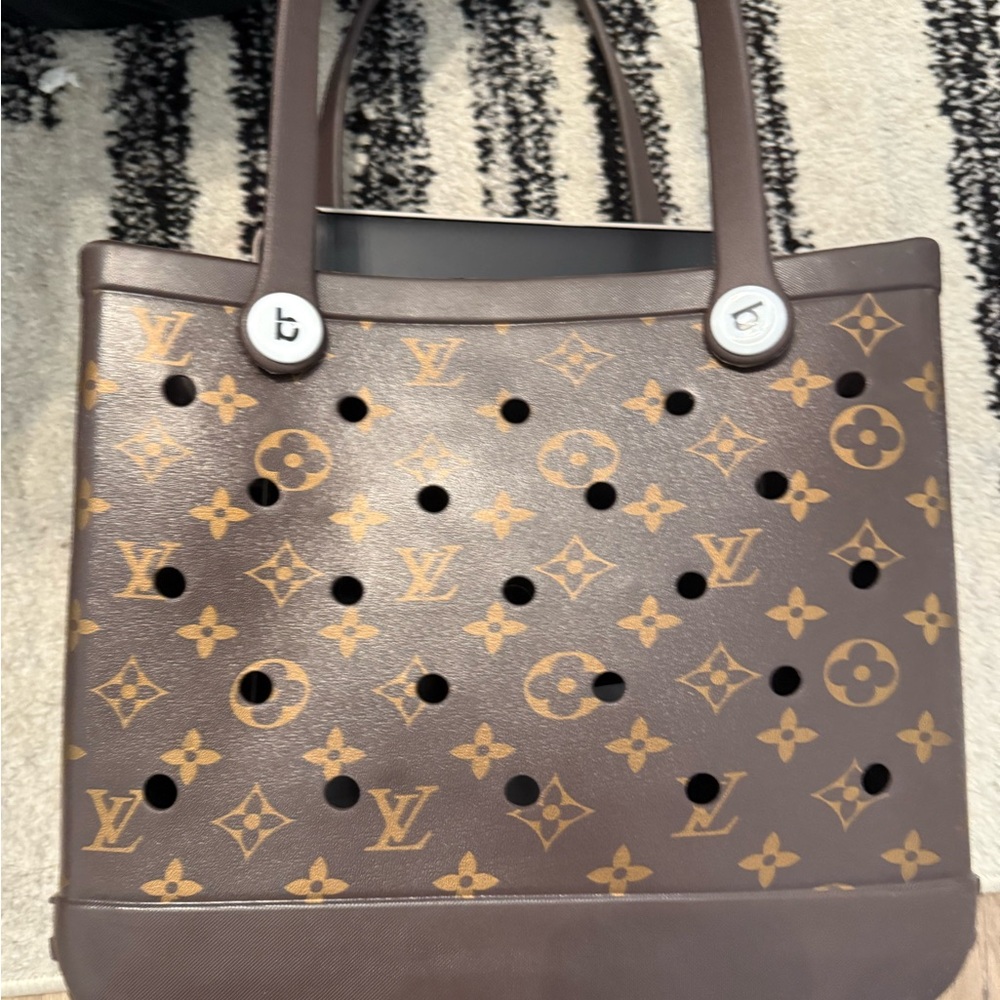 BOGG BAG Brown Tote with Unique Design